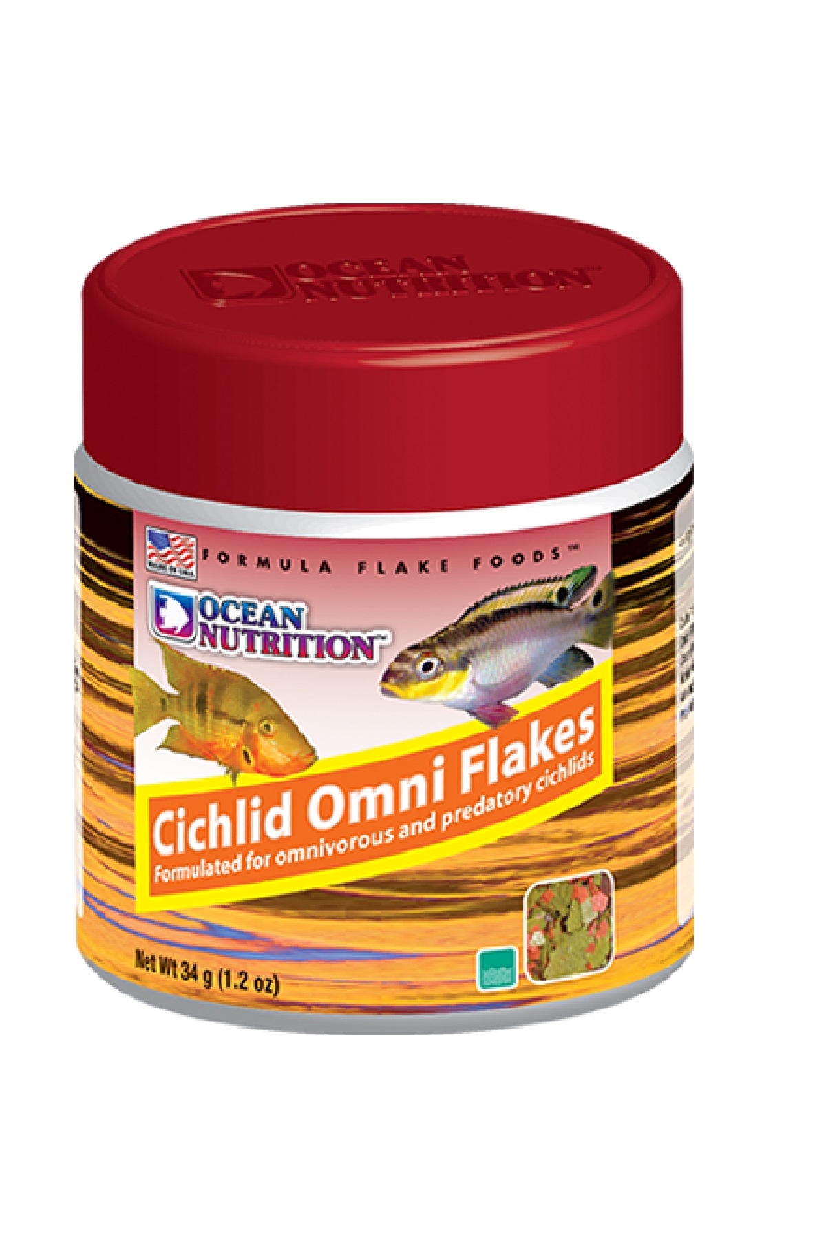 Ocean Nutrition <em>Cichlid</em> Omni Flakes
