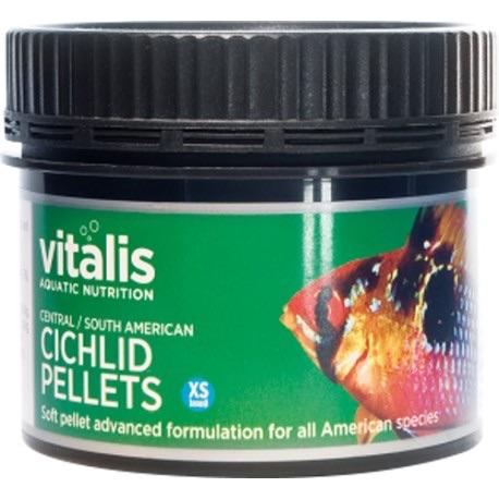 VITALIS CENTRAL/SOUTH AMERICAN CICHLID PELLETS XS 60G