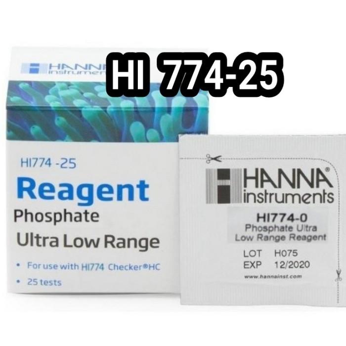 <em>HANNA</em> PHOSPHATE ULTRA LOW RANGE REAGENT HI774-25