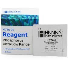 <em>HANNA</em> PHOSPHORUS ULTRA LOW RANGE REAGENT HI736-25
