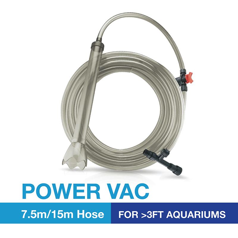 [Resun] Power Vac 2-in-1 <em>Siphon</em> Cleaner & Water Change Hose