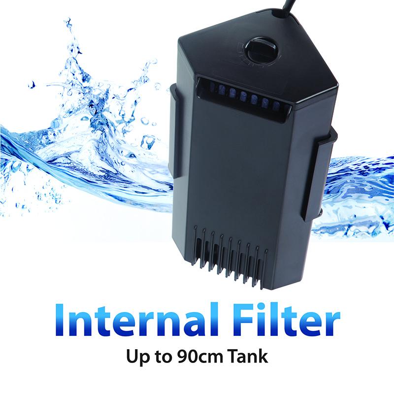 [Aquasyncro] Corner Internal Filter for Aquariums and <em>Terra</em>pins