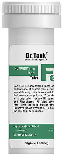 Iron (Fe) Tabs Dr. Tanks